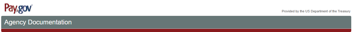 Pay.gov Agency Documentation web site logo